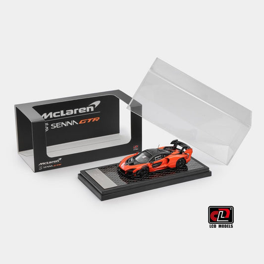 LCD 1:64 McLaren Senna GTR - Papaya Orange
