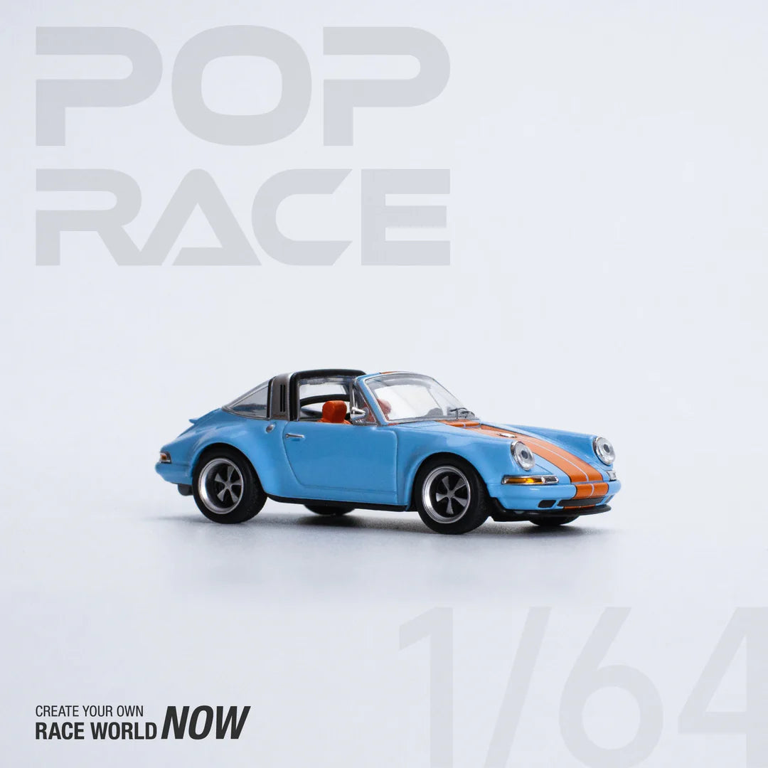 Pop Race 1:64 Singer Targa 964 - Gulf