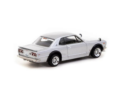 Tarmac Works 1:64 Nissan Skyline 2000GT-R (KPGC10) Silver - Japan Special Edition - GLOBAL64