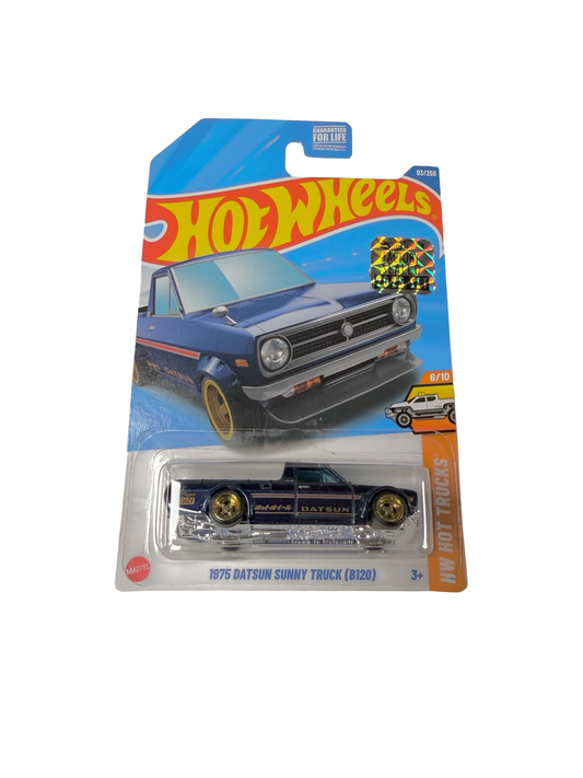 Hot Wheels 1:64 2025 Super Treasure Hunt Factory Sealed - 1975 Datsun Sunny Truck (B120)