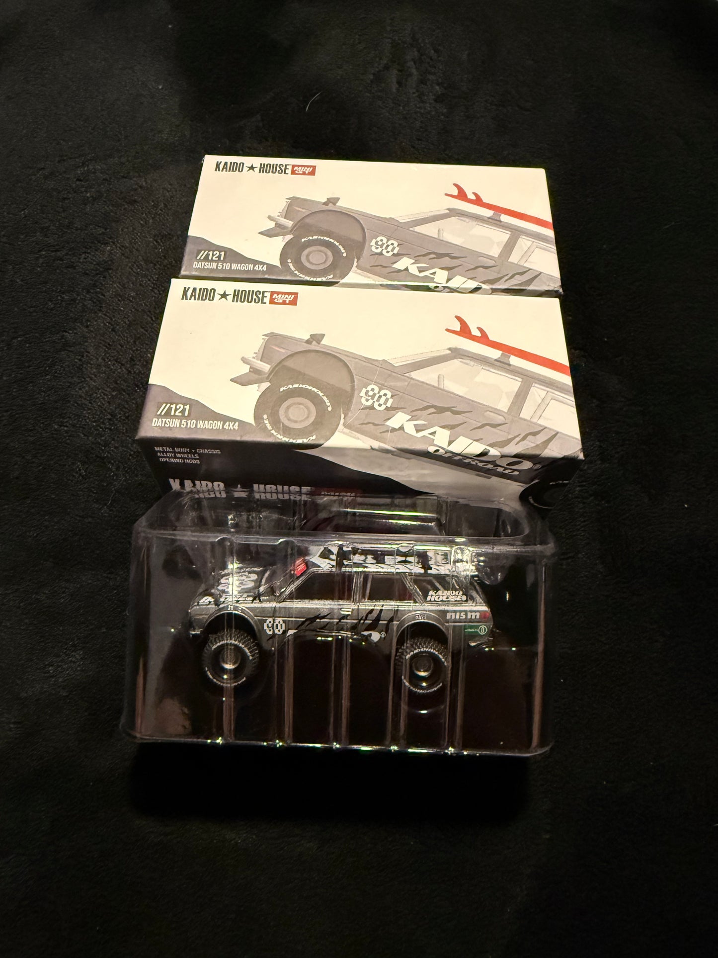 Kaido House 1:64 Datsun 510 4X4 Wagon Kaido Offroad V1 - Regular & Chase PAIR