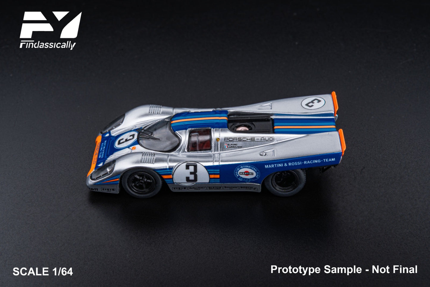 Finclassically 1:64 Porsche 917K **3 Styles**