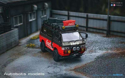 Autobots Models 1:64 Delica Star Wagon 4x4 - Coca Cola