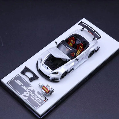 Micro Turbo 1:64 Honda S2000 J’s Racing - White