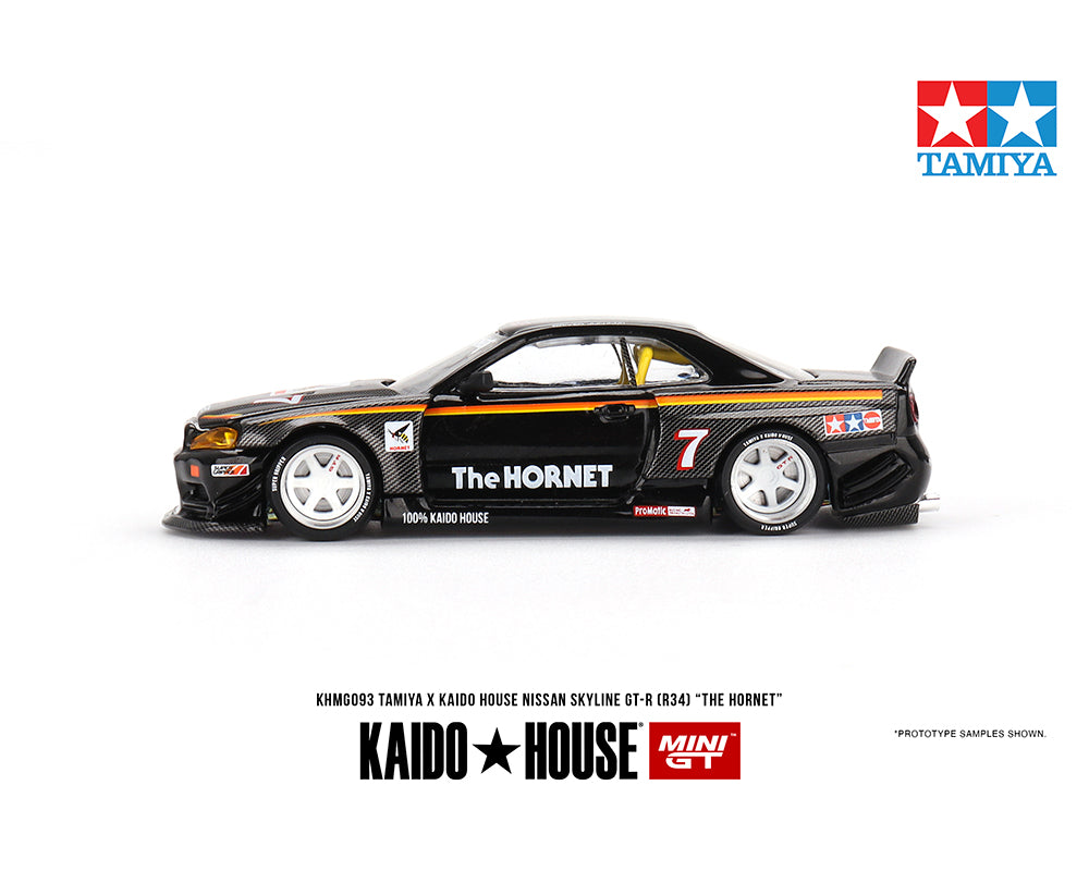 MiniGT X Kaido House 1:64 Tamiya Nissan Skyline GT-R (R34) The Hornet