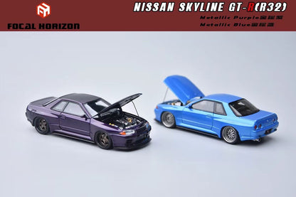 Focal Horizon 1:64 Nissan Skyline GT-R R32 Japan Garage Active - *2 Colors*