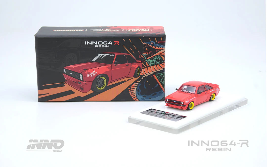 Inno64 1:64 Resin Model Ford Escort MK2 Pandem "Emotion" Retro Havoc - *2 Styles*