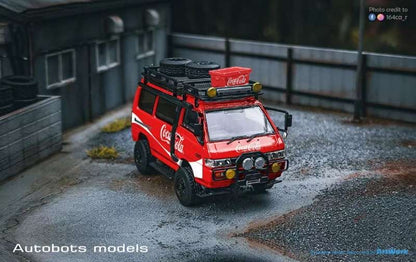 Autobots Models 1:64 Delica Star Wagon 4x4 - Coca Cola