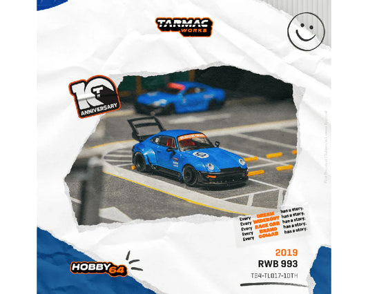 Tarmac Works 1:64 RWB 993 - 10th Anniversary Special