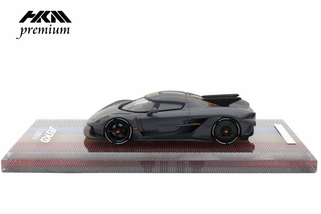 HKM 1:64 Premium Koenigsegg Jesko Dark Grey - 2 Styles