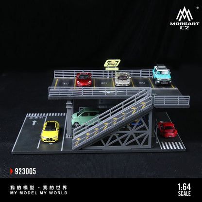 Moreart 1:64 Steel Structure Platform Parking
Scene Diorama - *2 Versions+