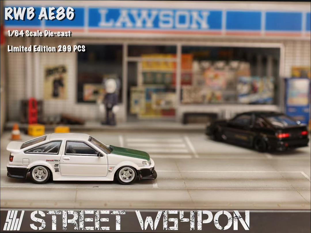 Street Weapon 1:64 RWB AE86 *2 Styles*