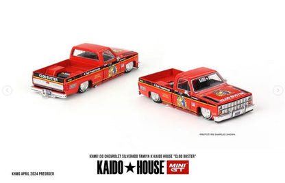 Kaido House 1:64 Chevrolet Silverado Tamiya "Clod Buster" - Regular & Chase PAIR