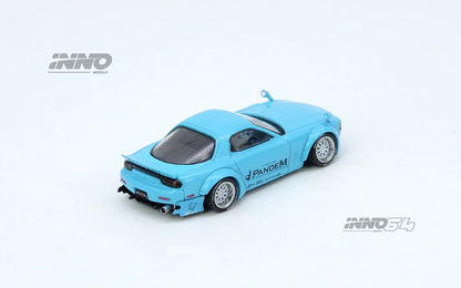 Inno64 1:64 Pandem Rocket Bunny RX7 FD3S - Tiffany Blue