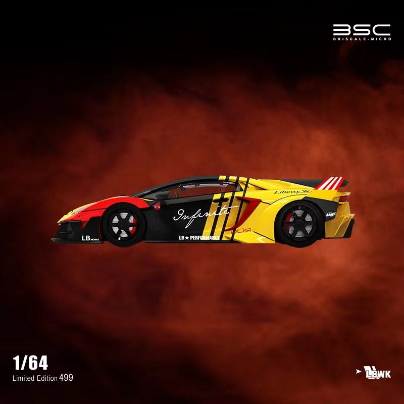 BSC BriScale Micro 1:64 Lamborghini Aventador LP700 LBWK “Infinite”