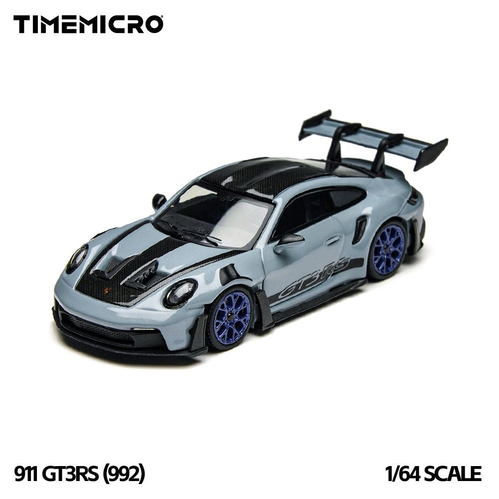 Time Micro 1:64 Porsche 992 GT3RS - Polar Grey