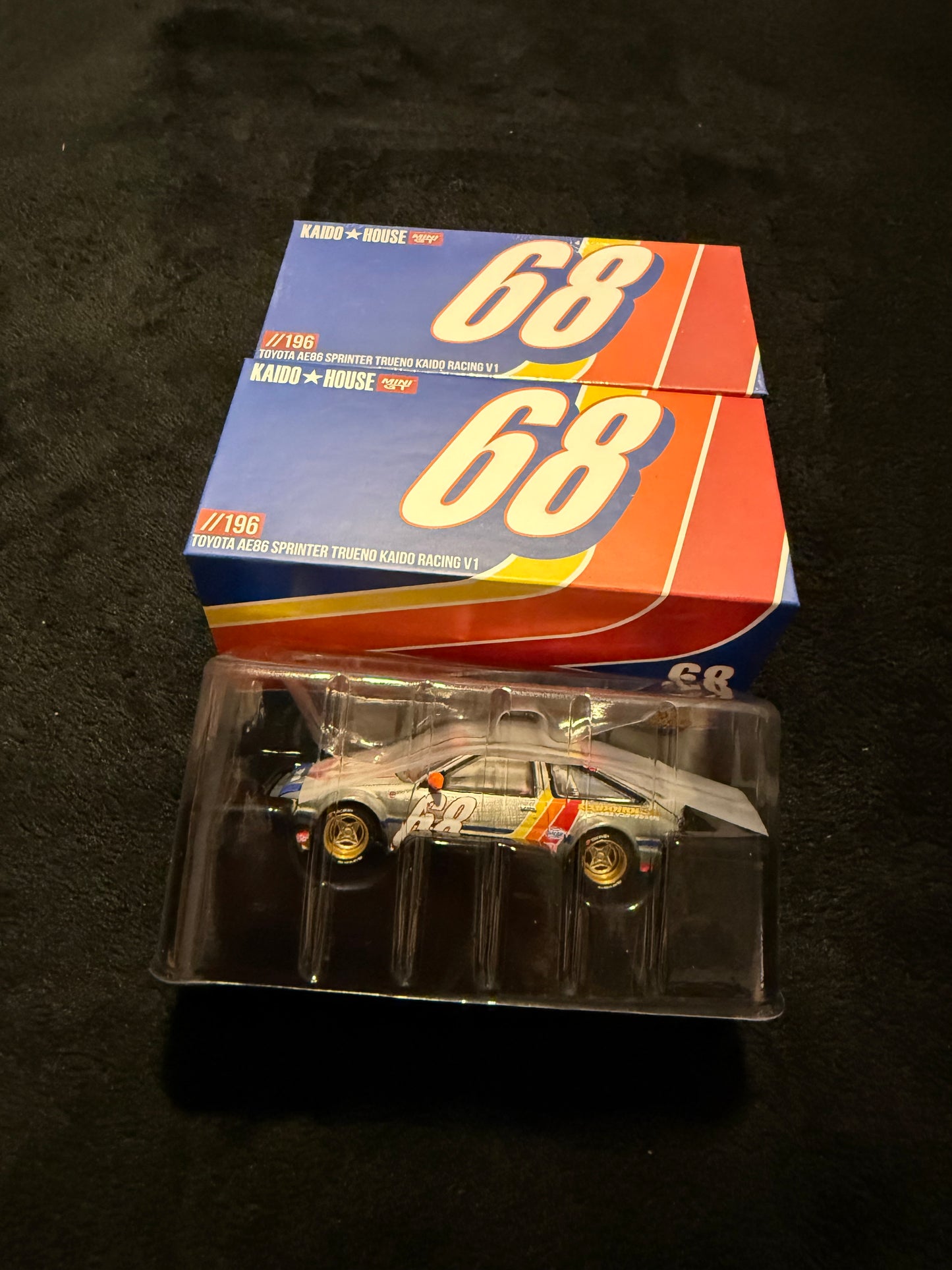 Kaido House 1:64 Toyota AE86 Sprinter Trueno Kaido Racing V1 - Regular & Chase PAIR