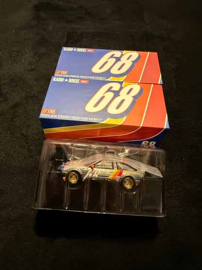 Kaido House 1:64 Toyota AE86 Sprinter Trueno Kaido Racing V1 - Regular & Chase PAIR