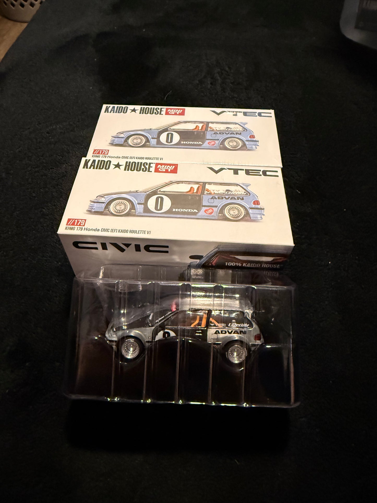Kaido House 1:64 Honda Civic (EF) Roulette V1 - Regular & Chase PAIR