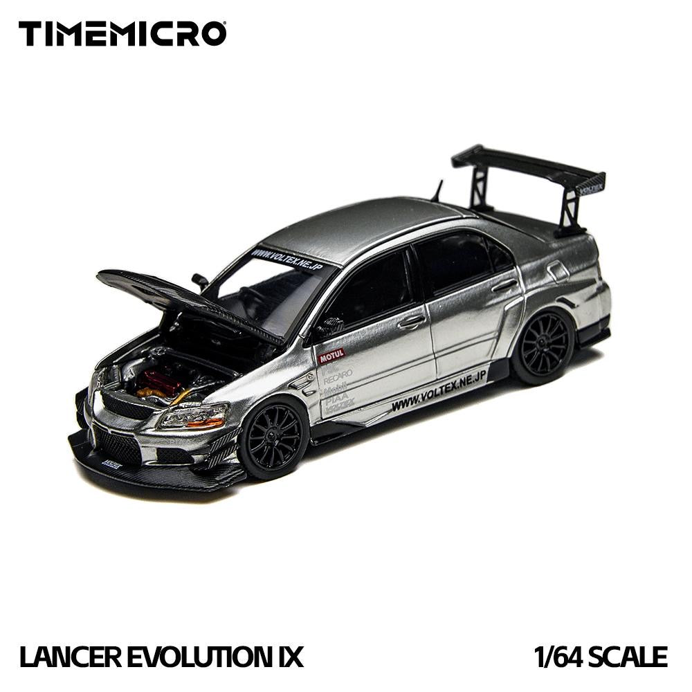 Time Micro 1:64 Mitsubishi Lancer Evo 9 - Silver