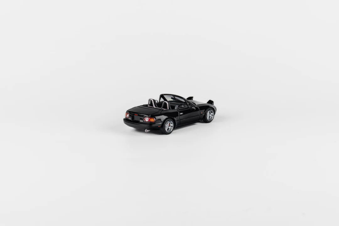 Micro Turbo 1:64 Miata Eunos Roadster - Metallic Black