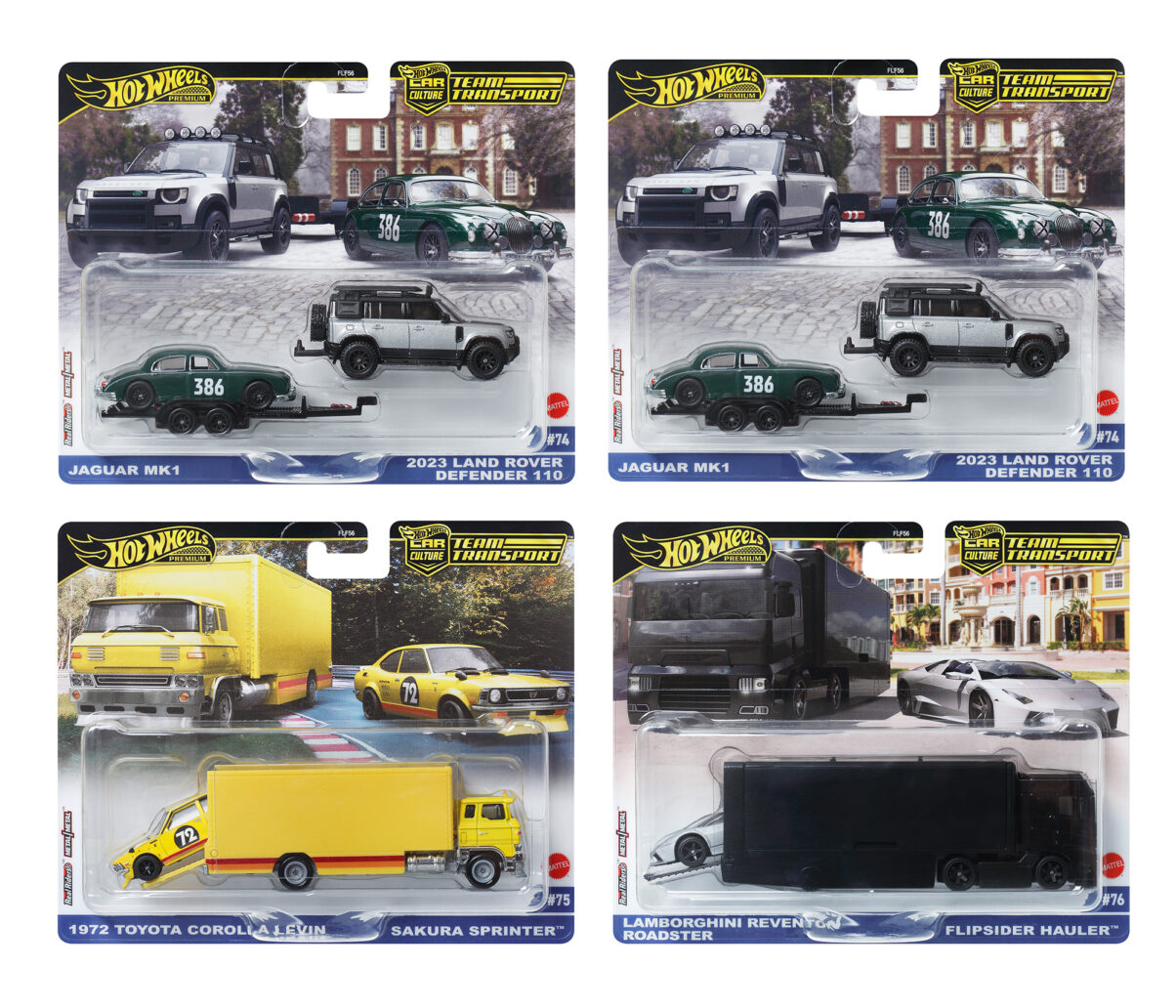 Hot Wheels 1:64 2024 Team Transport - E Case Assortment Sealed Case 957E