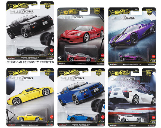 **LIMIT 1** Hot Wheels 1:64 Premium Car Culture 2025 N Assortment – Timeless Icons *SEALED CASE*