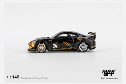 MiniGT 1:64 Toyota GR86 LB★Nation Black / Gold #1149