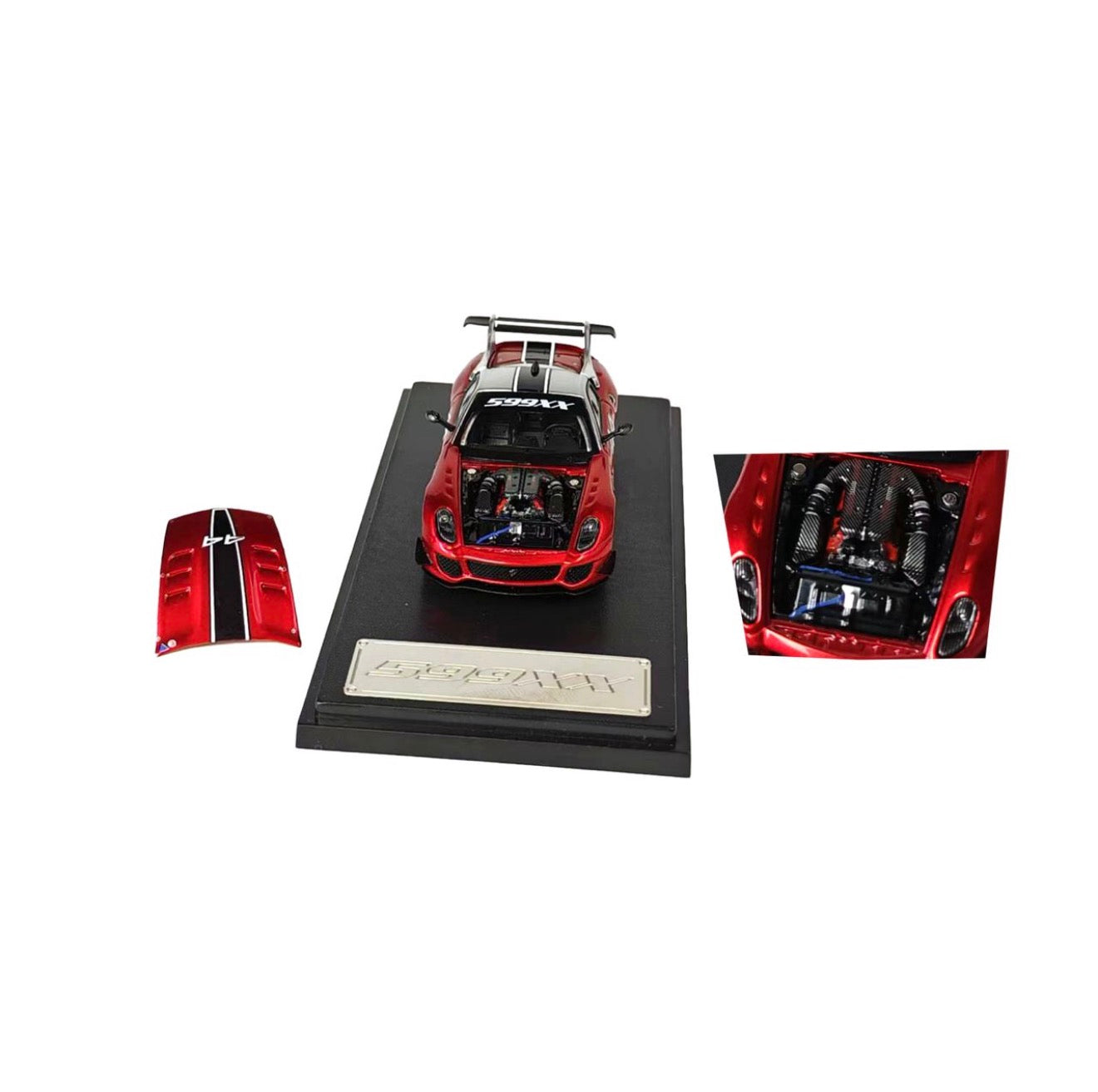 Rhino Model RM 1:64 Ferrari 599XXEVO - Red