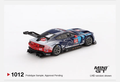 **LIMIT 1** MiniGT 1:64 Ford Mustang GT3 #65 Ford Multimatic Motorsports 2024 IMSA Daytona 24 Hrs #1012