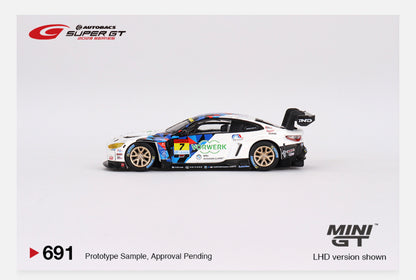 MiniGT 1:64 BMW M4 GT3 #7 Team Studie x CRS 2023 Super GT Series - Japan Exclusive #691