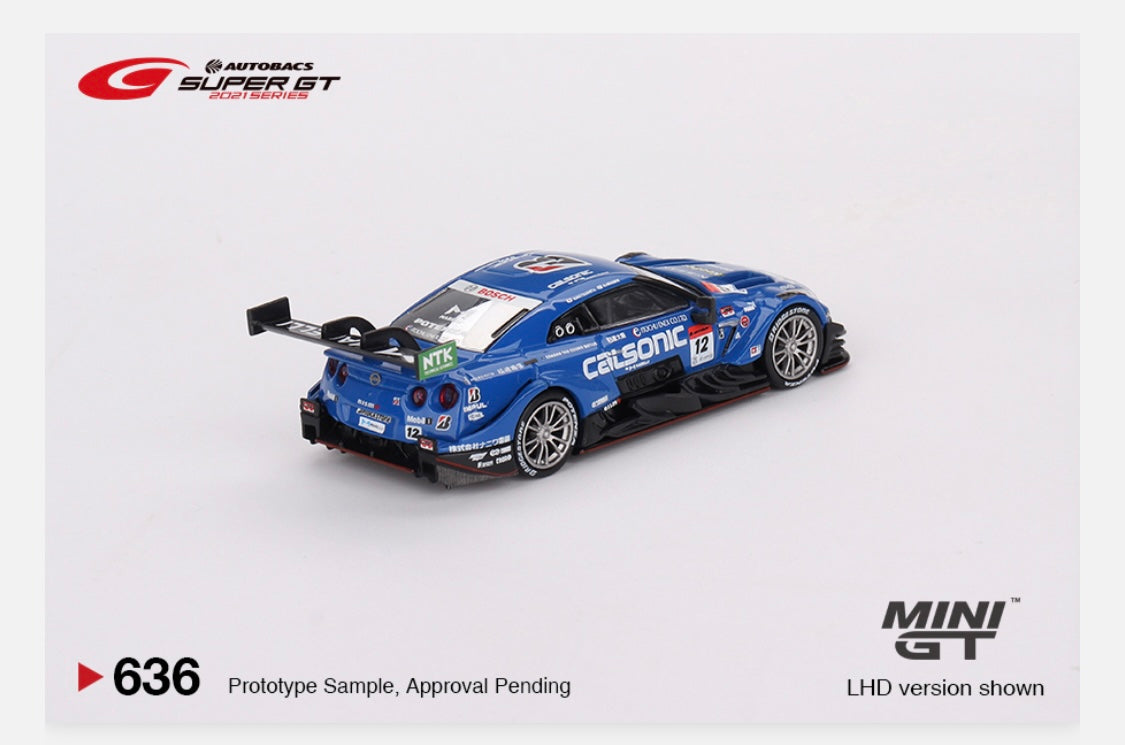 MiniGT 1:64 Japan Exclusive Super GT Nissan GT-R Nismo GT500 #12 Team Impul 2021 - #636