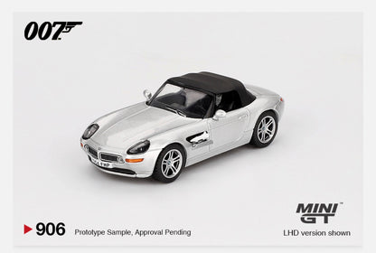 MiniGT 1:64 BMW Z8 "The World Is Not Enough" #906