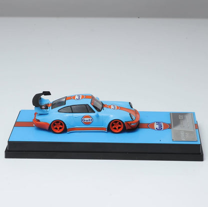 Decode 1:64 2025 Hobby Expo China HEC Exclusive Porsche RWB 993 Gulf