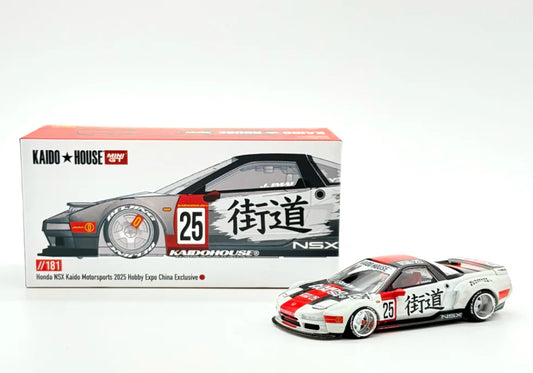 Kaido House 1:64 Honda NSX Hobby Expo China HEC 2025 - RED/White