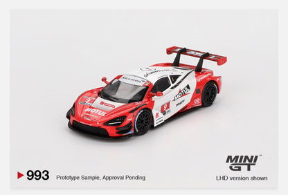 **LIMIT 1** MiniGT 1:64 McLaren 720S GT3 Evo Pfaff Motorsports 2024 IMSA Laguna Seca #993
