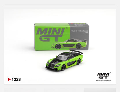 MiniGT 1:64 Mazda RX-7 VeilSide Fortune7 - Green #1223