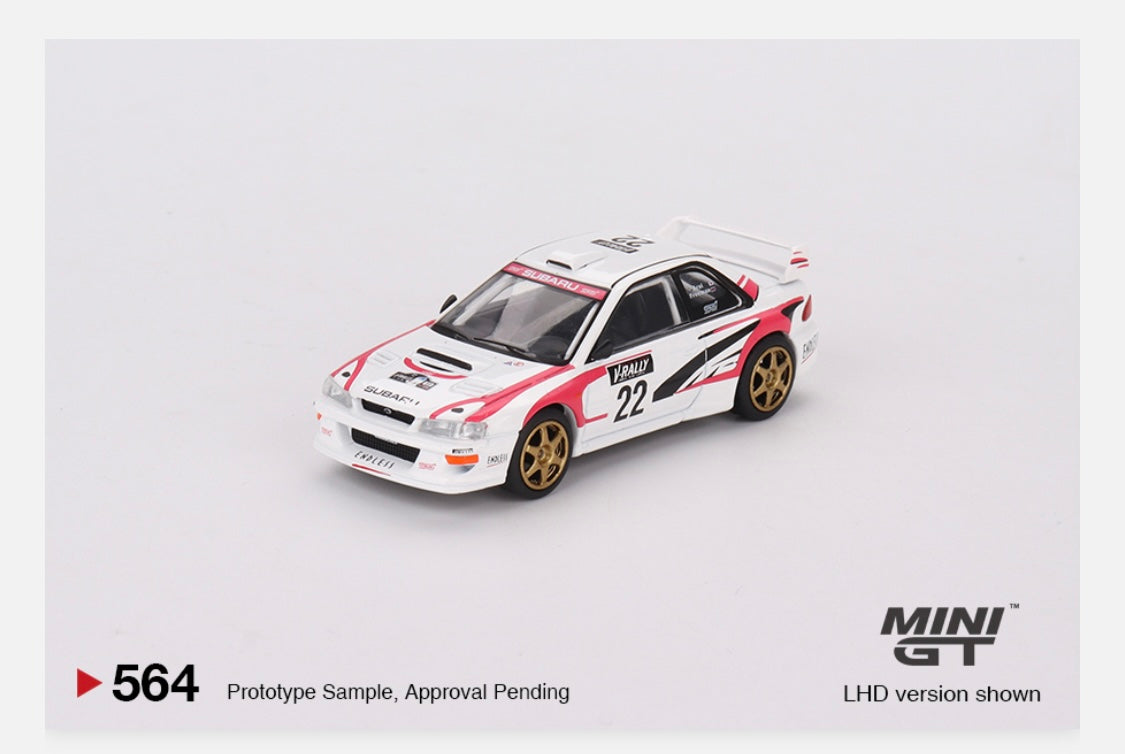 MiniGT 1:64 Subaru Impreza WRC98 1999 Rally Tour de Corse #22 – MiJo Exclusive #564