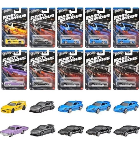 Hot Wheels 1:64 2024 Fast And Furious Racing Assortment Silver - Sealed Case