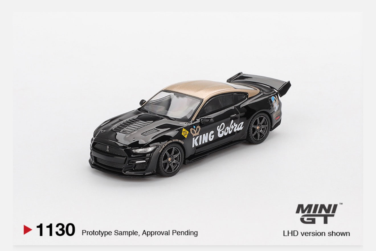 MiniGT 1:64 Shelby GT500 Dragon Snake Concept Black/Gold #1130