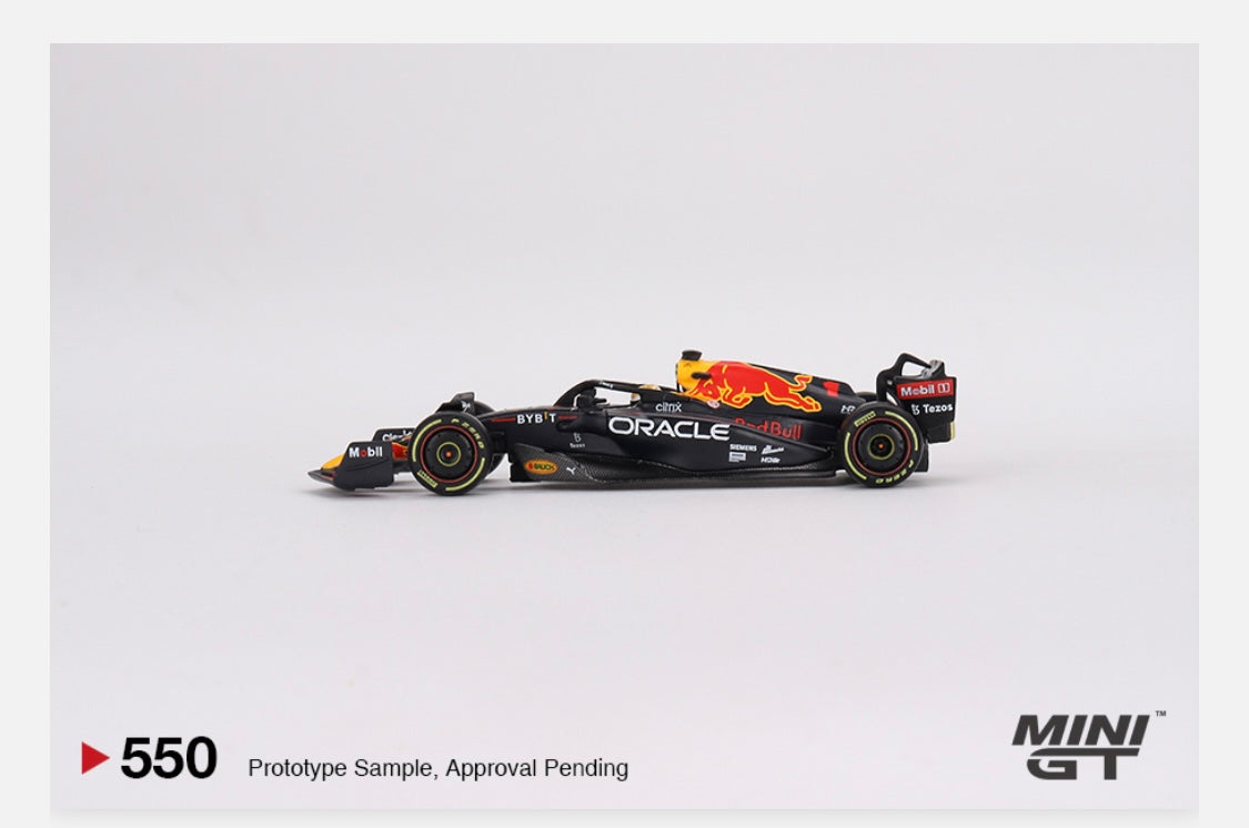 MiniGT 1:64 Oracle Red Bull Racing RB18 #1 Max Verstappen 2022 Monaco Grand Prix 3rd Place - MiJo Exclusive #550