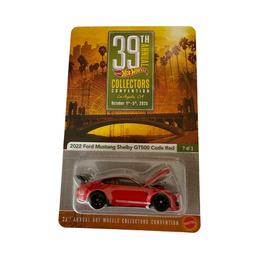 Hot Wheels 1:64 2025 39th Annual Collectors Convention ‘22 Ford Mustang Shelby GT500