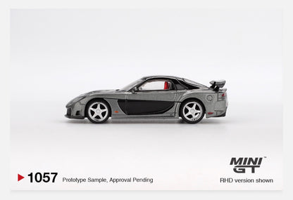 MiniGT 1:64 Mazda RX-7 VeilSide – Fortune Grey #1057