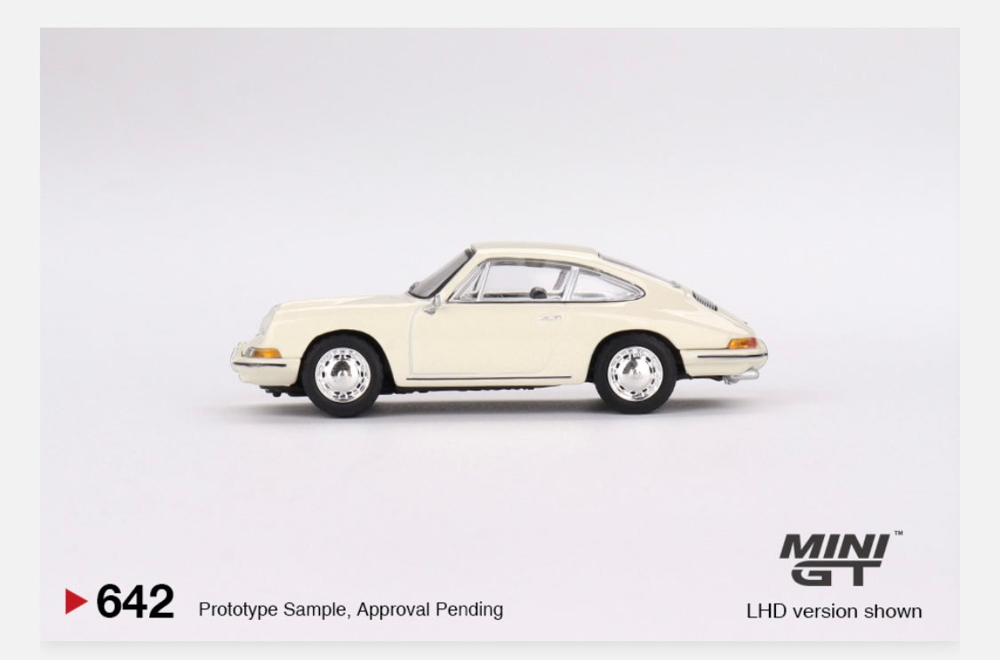 MiniGT 1:64 Porsche 901 1963 Ivory - MiJo Exclusive #642