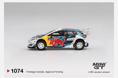 MiniGT 1:64 Ford Puma Rally1 #16 M-Sport Ford WRT 2024 Rally Finland 3rd Place #1074