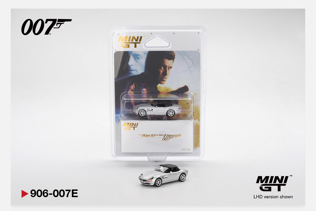 MiniGT 1:64 BMW Z8 "The World Is Not Enough" #906