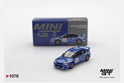 MiniGT 1:64 Subaru Impreza WRC99 #23 2000 Acropolis Rally #1078