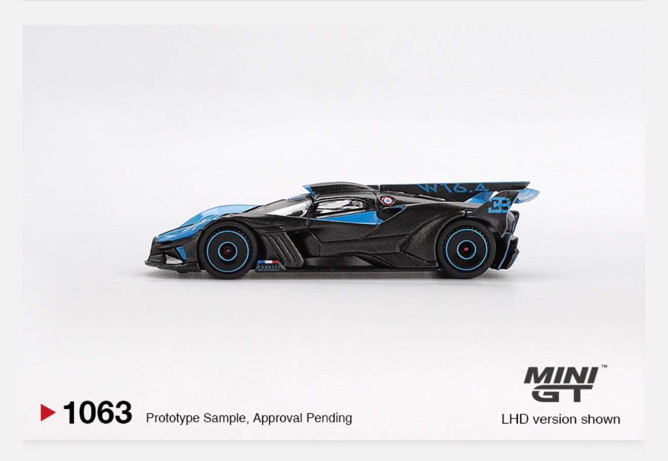 MiniGT 1:64 Bugatti Bolide Presentation #1063