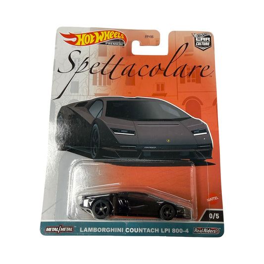 Hot Wheels 1:64 Premium Car Culture Spettacolare Lamborghini Countach - CHASE