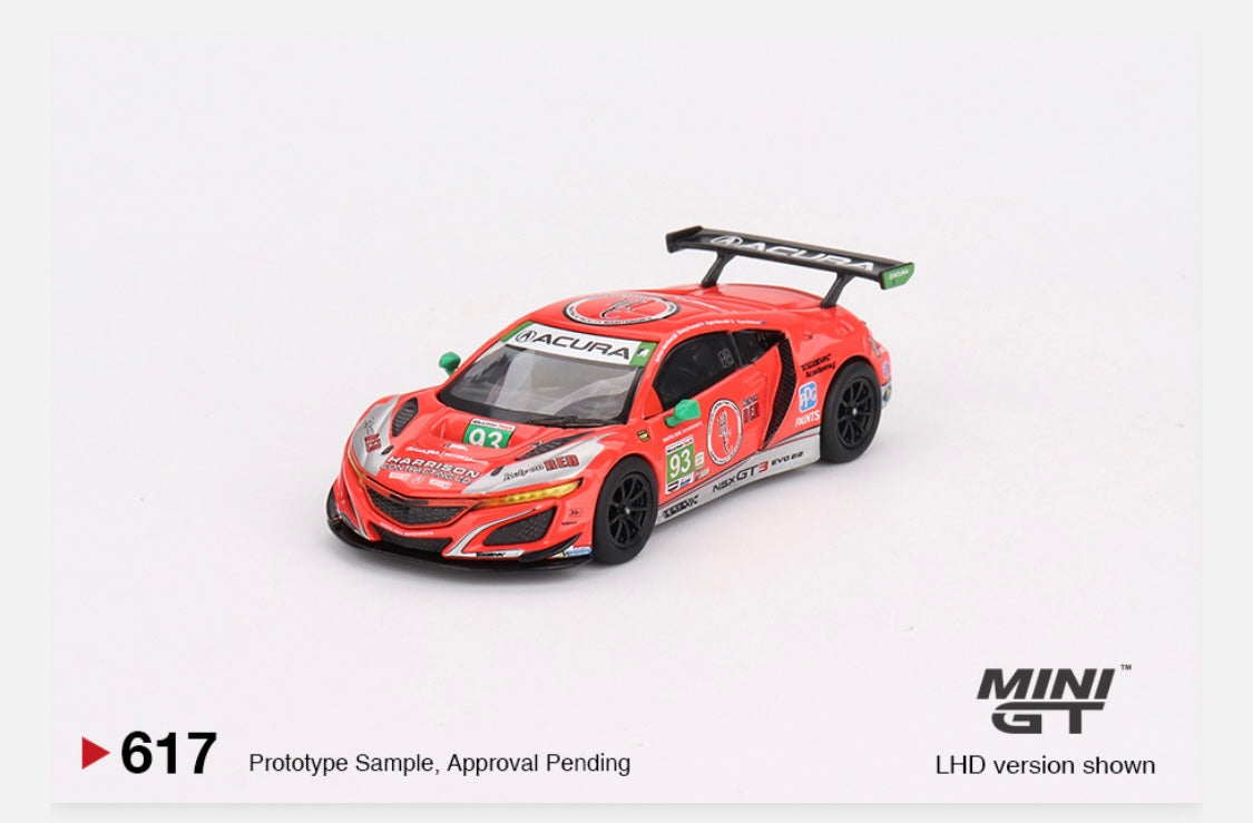 MiniGT 1:64 Acura NSX GT3 EVO22 #93 2023 IMSA Daytona 24 Hrs - MiJo Exclusive #617